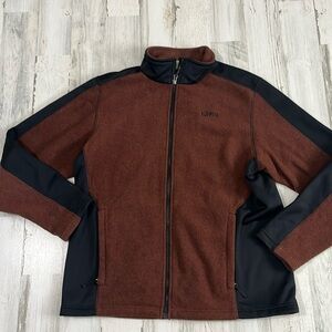 Koppen Fleece Zip Up Jacket Size Large
